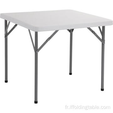 Table pliante carrée de 2,8 pi